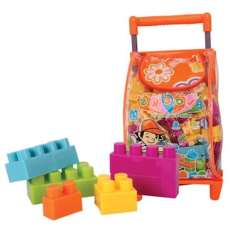 Building Blocks 86 Piece in Trolley Bag